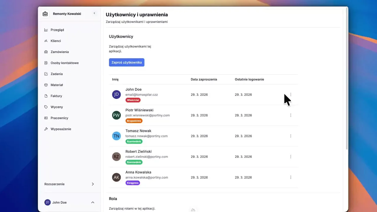 Nieograniczona liczba użytkowników